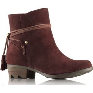 Sorel Farah Suede Waterproof Short Boot